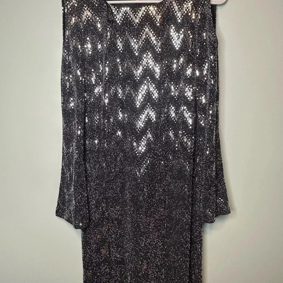 JH evenings‎ cold shoulder bling dress - Picture 15 of 15